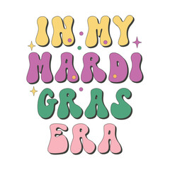 retro Mardi Gras  Design