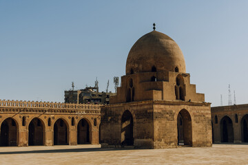 Mosque of Ibn Tulun in the Cairo, Egypt