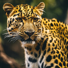 Obraz premium Cheetah Closeup View