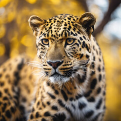 Obraz premium Cheetah Closeup View