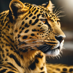 Obraz premium Cheetah Closeup View