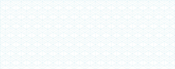 blue isometric grid seamless pattern background template isolated vector illustration on white background