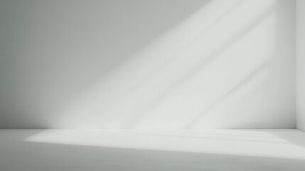 Minimalistic white gradient texture soft light transitions studio space digital artwork calm environment aesthetic view versatile design