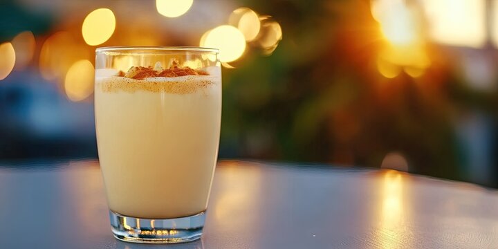 egg nog cocktail 