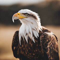 Obraz premium Eagle Closeup