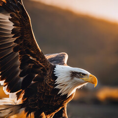 Fototapeta premium Eagle Closeup