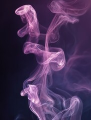 Obraz premium Smoke Wave Artistic Effect