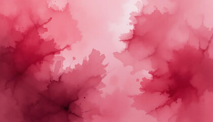 Obraz premium Abstract image featuring a blend of pink and crimson hues