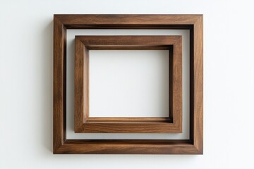 Modern Wooden Square Artwork
