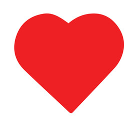 Heart icon love collection. Heart vector icons. Simple red heart love icon. Valentine's heart icon