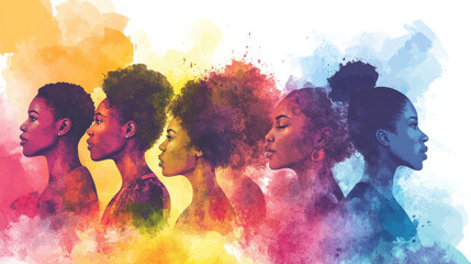 Watercolor Portraits Celebrating Black History