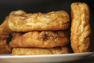 Sfenj Close Up, Moroccan Doughnuts