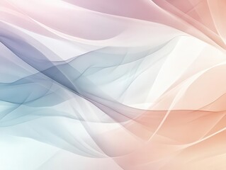 Fototapeta premium serene abstract background gentle flowing forms in soft pastel watercolor textures with delicate organic movement and dreamy atmospheric effects