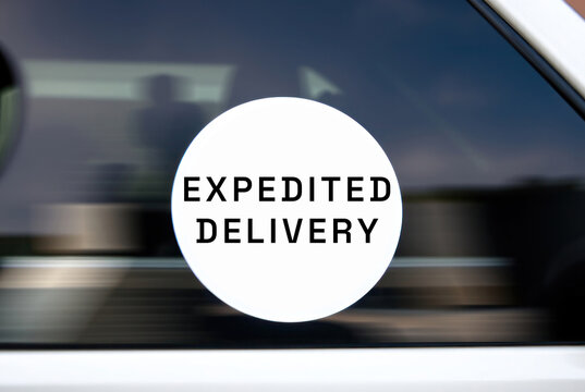 EXPEDITED DELIVERY text title term topic delivery transportation