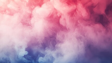 Fototapeta premium Abstract colorful smoke clouds background.