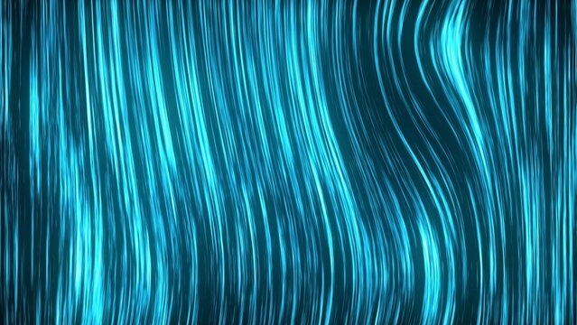 Glowing Animated Wave Blue Background (Customizable)