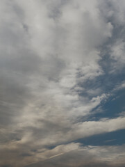 cloudy and smokey sky