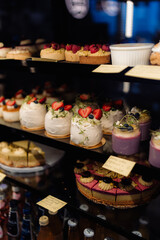 Słodycze w cukierni