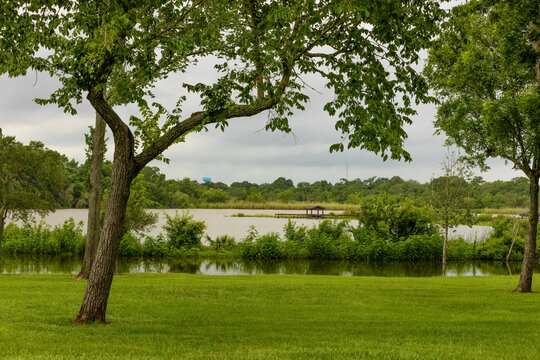Oyster Creek Park in Sugar Land, Texas, USA