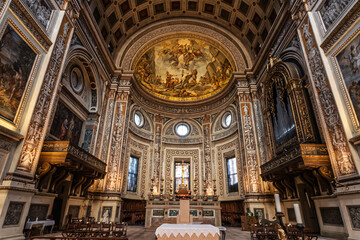 Obraz premium Basilica di Sant'Andrea in Mantua, Italy