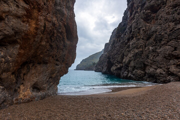 Fototapeta premium Sa Calobra Maiorca, Baleari Spagna
