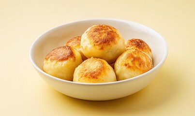 Delicious Vareniki Dumplings with Potato, Mushroom, and Cherry Filling Served with Sour Cream