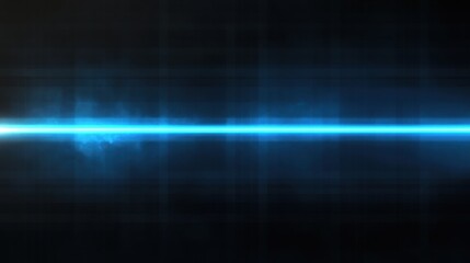 Cyan Straight Line on Transparent Background, Ideal for Graphic Design, Digital Art, Web Elements, Clean and Modern Aesthetic