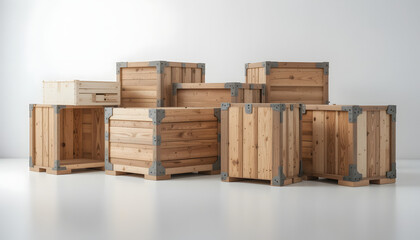 box, wood, warehouse, industry, stack, storage, container, crate, wooden, pallet, construction, cargo, shipping, business, boxes, building, transportation, pile, factory, industrial, package, transpor