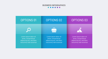 Obraz premium Horizontal progress bar featuring 3 arrow-shaped elements, symbolizing three six stages of business strategy and progression. Clean timeline infographic design template. Vector for presentation