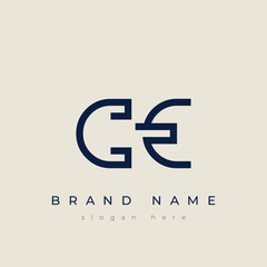 C and E logo design. CE abstract Letters Logo Monogram. This logo design is the process of creating a visual symbol that represents a brand, company, or individual.