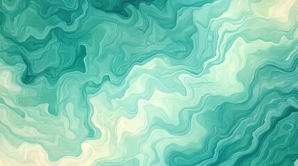 Subtle ripple patterns in aquamarine water texture nature digital art fresh aesthetic close-up view realistic design