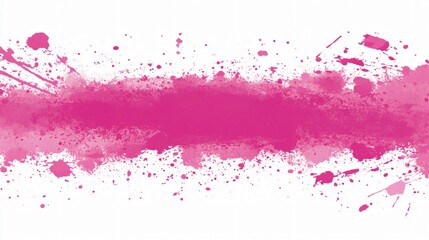 Obraz premium Abstract Pink Ink Splatter and Spray Paint Texture Background