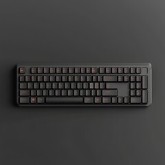 Fashion-Inspired 104-Key Mechanical Keyboard Design