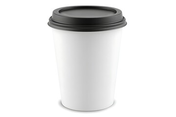 Classic White Paper Cup Design