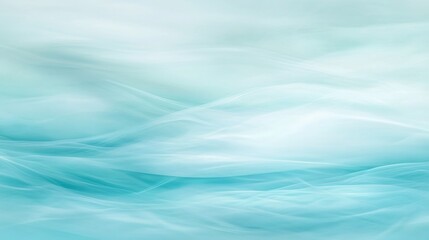 Fototapeta premium Abstract Teal Wave Background Soft Flowing Texture Design
