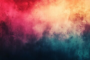 Fototapeta premium Artistic grunge background with colorful gradient and textured surface, creating a vibrant and abstract design