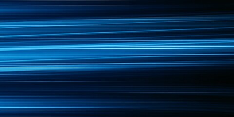 Abstract Blue Light Streaks