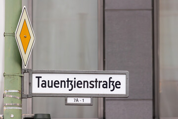 Straßenschild 