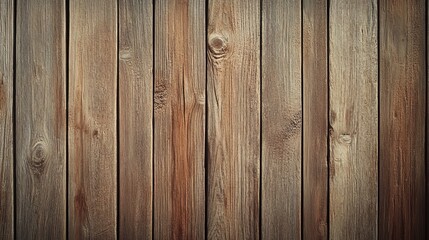 Naklejka premium Rustic wooden plank wall with natural texture and grain details