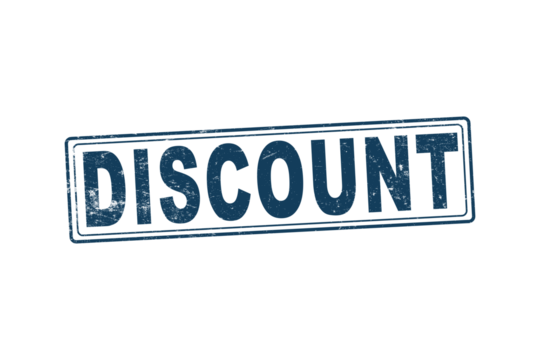 Grunge blue discount word rubber seal stamp on white background