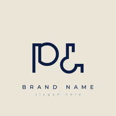 P and L logo design. PL abstract Letters Logo Monogram. This logo design is the process of creating a visual symbol that represents a brand, company, or individual.