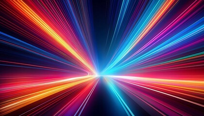 dynamic light streaks background