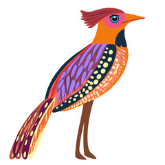Stylized animal illustration with modern design and vibrant colors. Perfect for creative projects, decoration, and graphic design