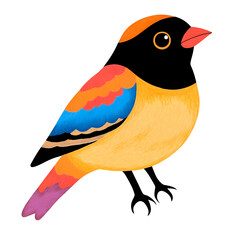 Stylized animal illustration with modern design and vibrant colors. Perfect for creative projects, decoration, and graphic design
