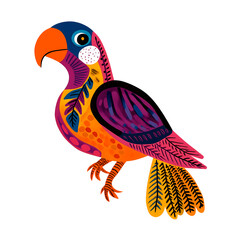 Stylized animal illustration with modern design and vibrant colors. Perfect for creative projects, decoration, and graphic design