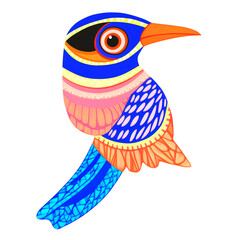 Stylized animal illustration with modern design and vibrant colors. Perfect for creative projects, decoration, and graphic design