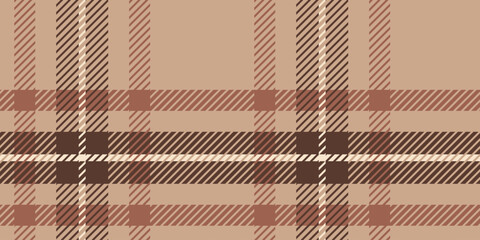 Retro tartan vector seamless pattern tile. Plaid check repeat textile print for textile illustration. Autumn winter background texture