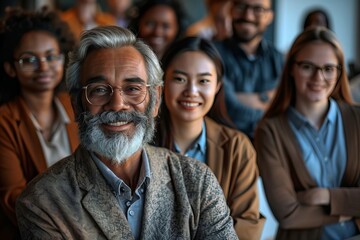 Fototapeta premium Building a Diverse and Inclusive Workplace: The Role of Leadership in Business