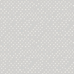 Light seamless pattern of white polka dots on a beige background