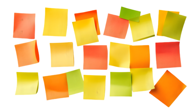 Colorful Sticky Notes  Memo Pads  Reminders  Office Supplies  School Supplies  Organizatio